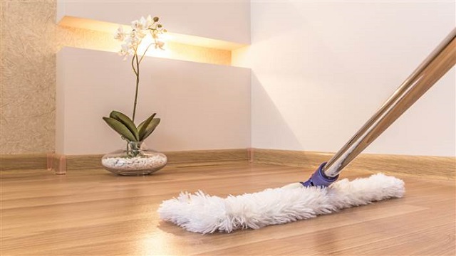 clean hard floors